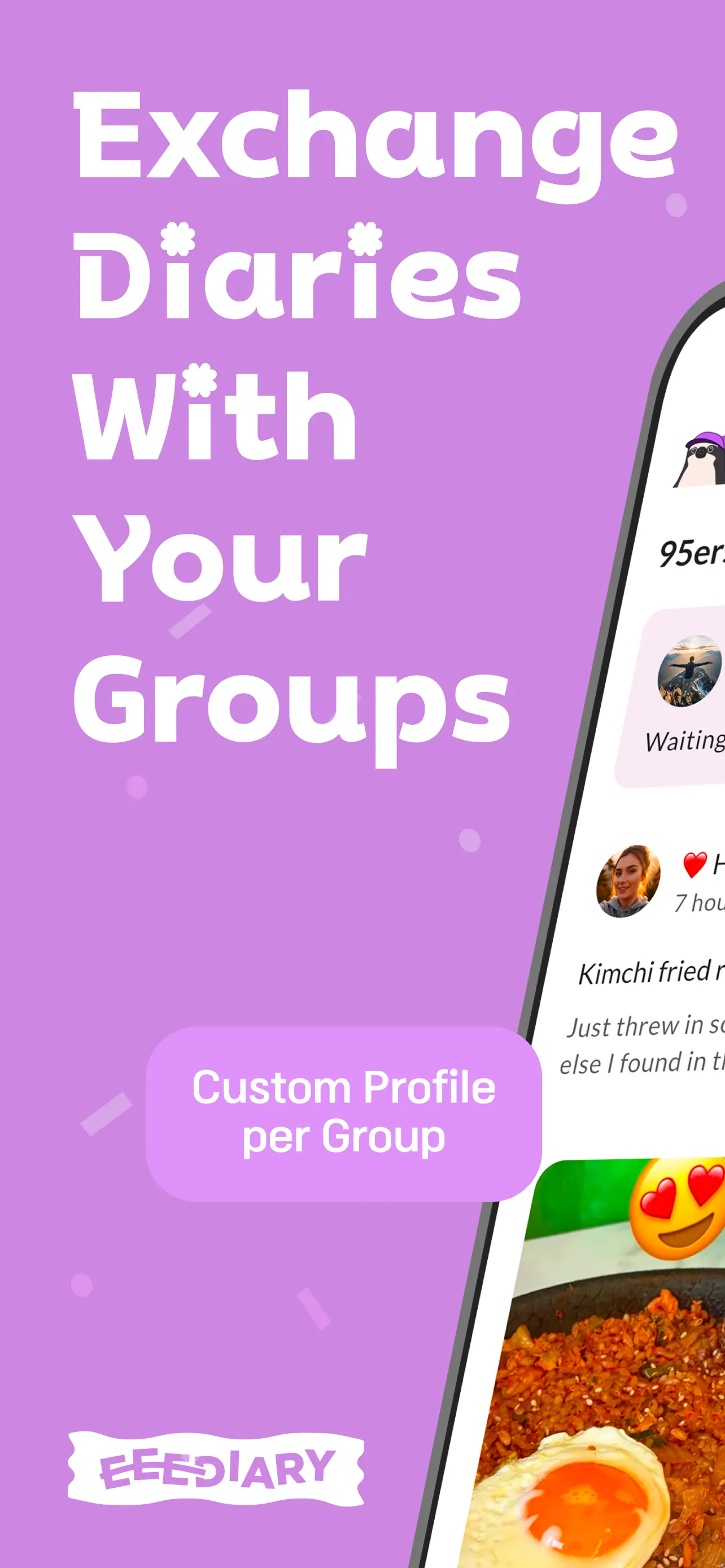 Captura de EeeDiary - pantalla principal